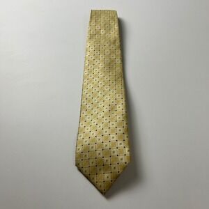 Alexander Julian Colours Gold Geometric Classic Tie China